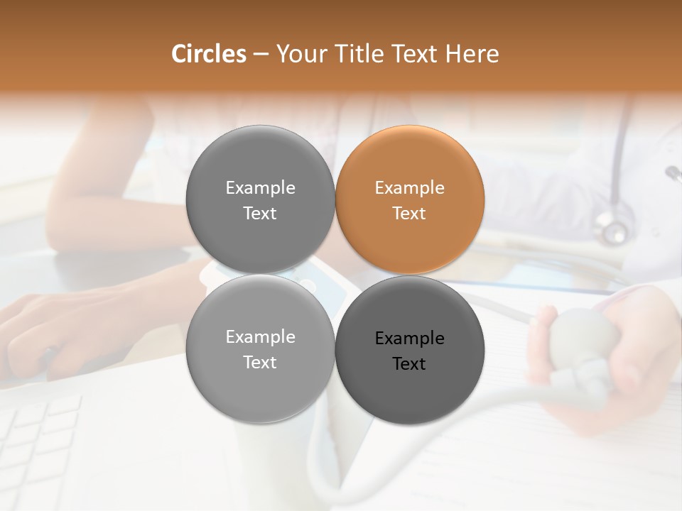 The Doctor Measures The Pressure PowerPoint Template