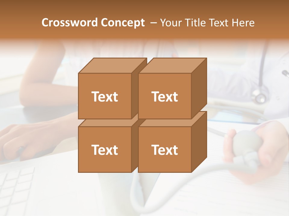 The Doctor Measures The Pressure PowerPoint Template