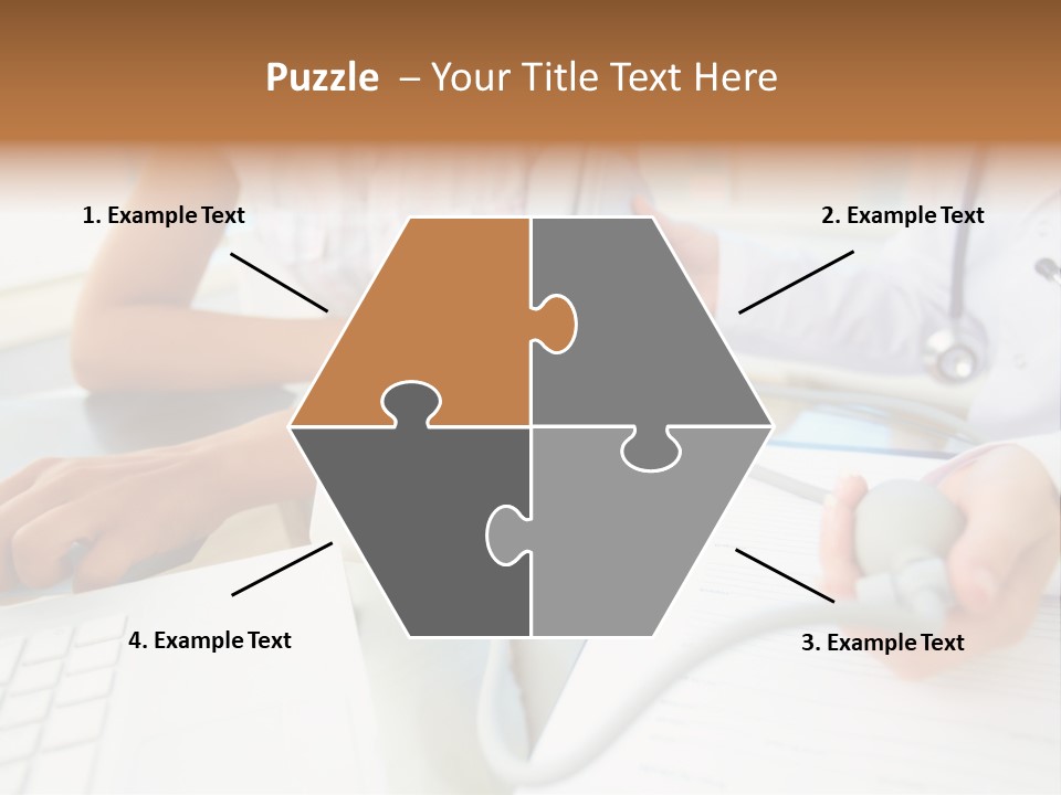 The Doctor Measures The Pressure PowerPoint Template