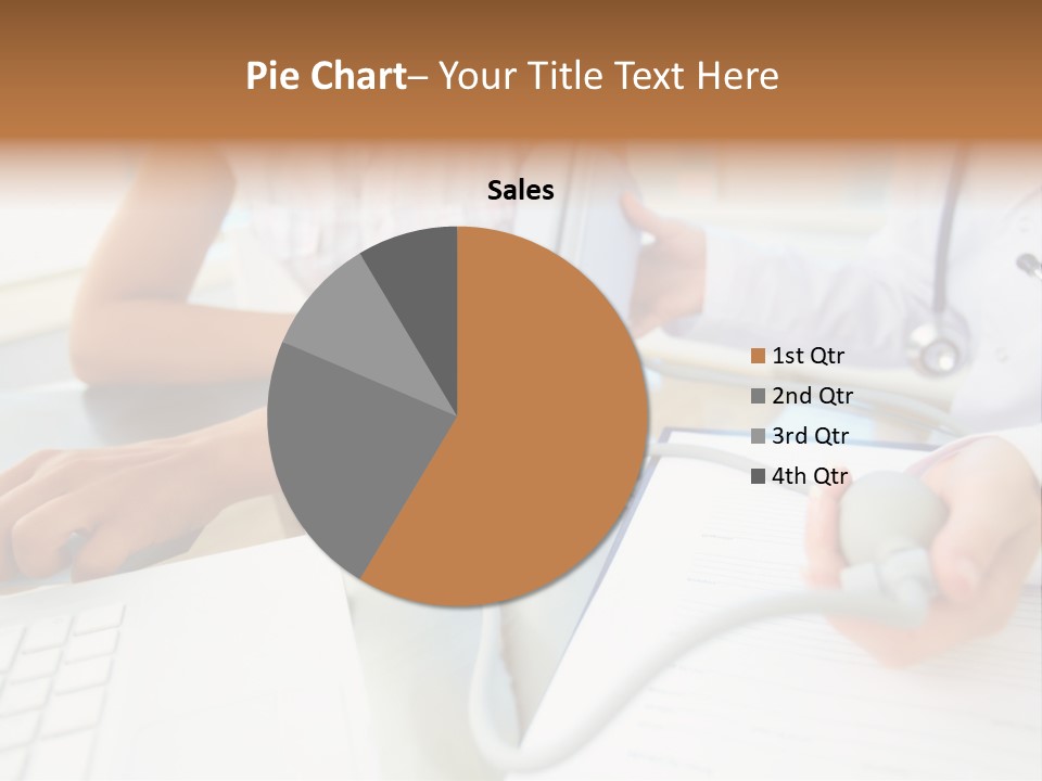 The Doctor Measures The Pressure PowerPoint Template