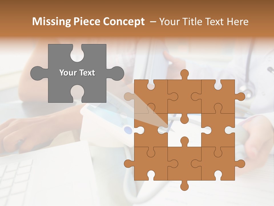 The Doctor Measures The Pressure PowerPoint Template