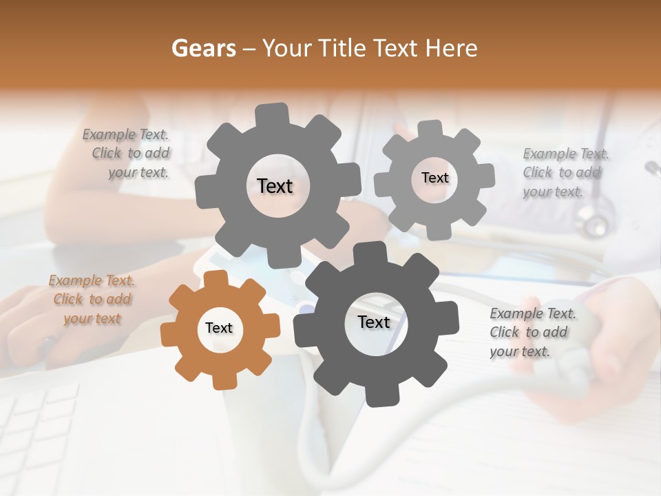 The Doctor Measures The Pressure PowerPoint Template