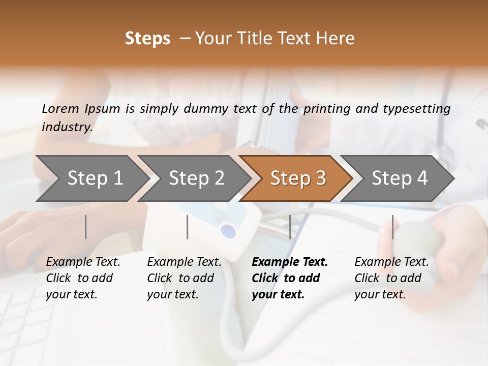 The Doctor Measures The Pressure PowerPoint Template