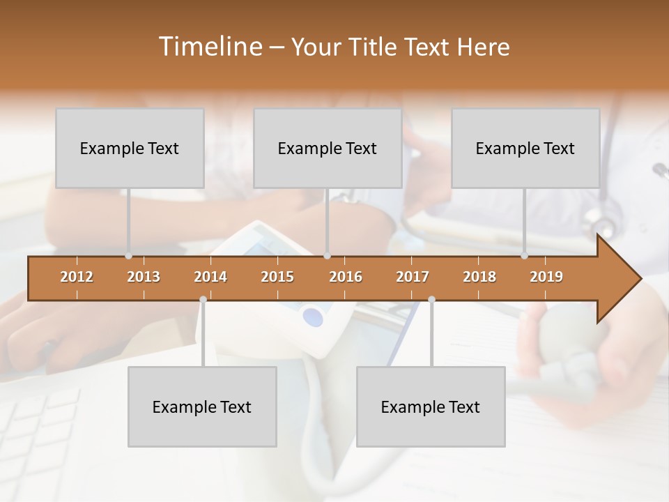 The Doctor Measures The Pressure PowerPoint Template