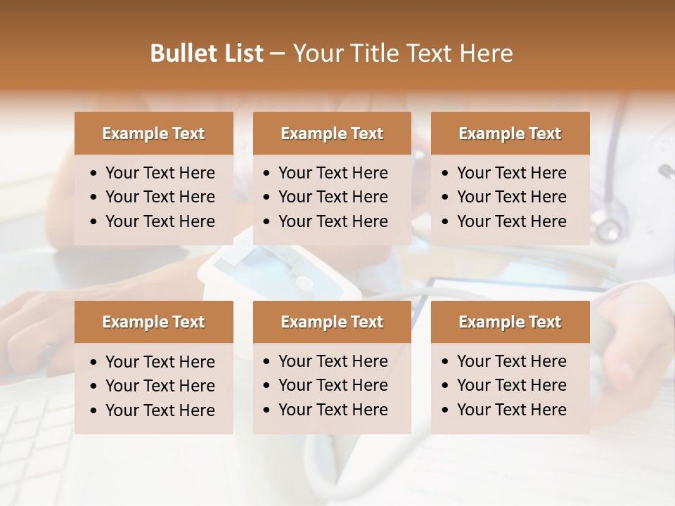 The Doctor Measures The Pressure PowerPoint Template