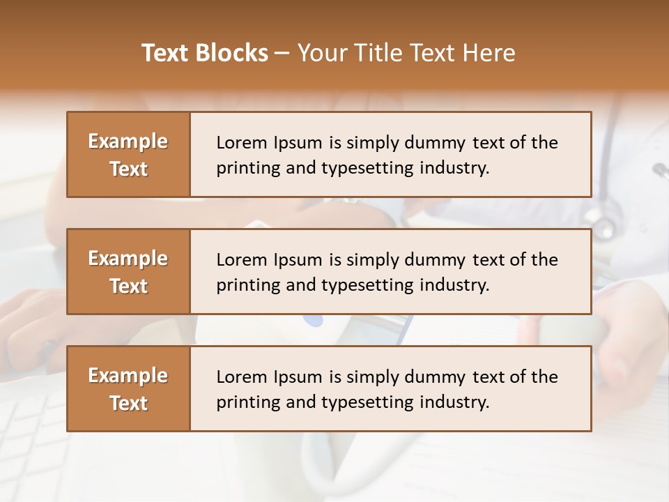 The Doctor Measures The Pressure PowerPoint Template