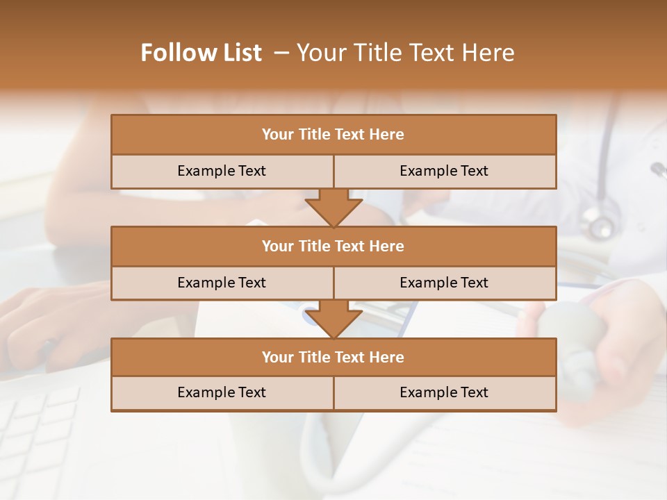 The Doctor Measures The Pressure PowerPoint Template