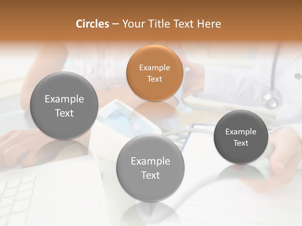 The Doctor Measures The Pressure PowerPoint Template