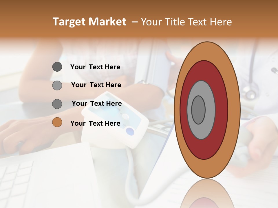 The Doctor Measures The Pressure PowerPoint Template