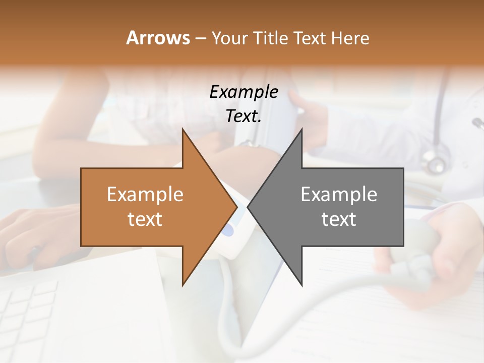 The Doctor Measures The Pressure PowerPoint Template