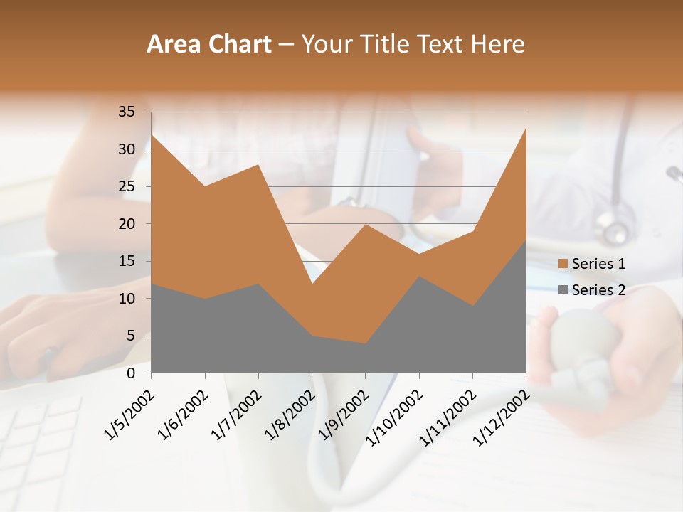 The Doctor Measures The Pressure PowerPoint Template