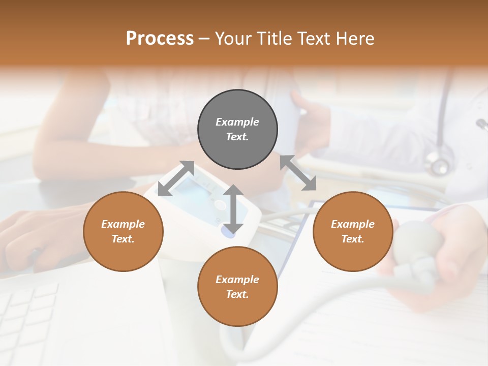 The Doctor Measures The Pressure PowerPoint Template