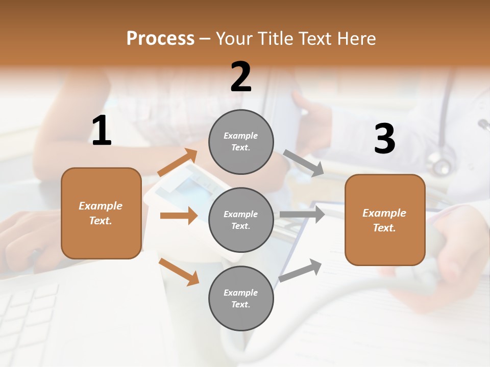 The Doctor Measures The Pressure PowerPoint Template