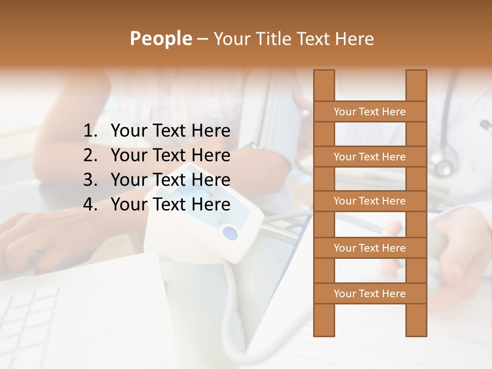 The Doctor Measures The Pressure PowerPoint Template