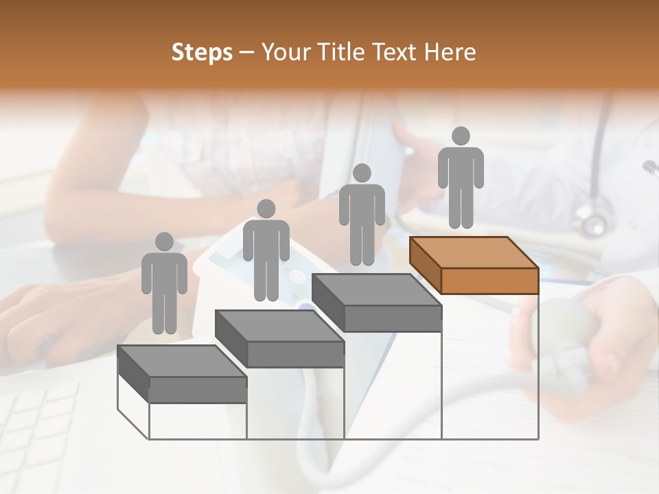 The Doctor Measures The Pressure PowerPoint Template