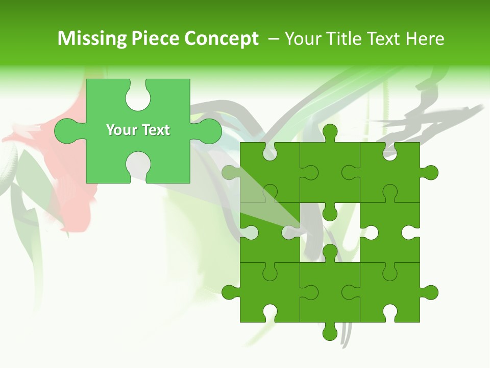 Watercolor Painting Of A Hummingbird And A Flower PowerPoint Template