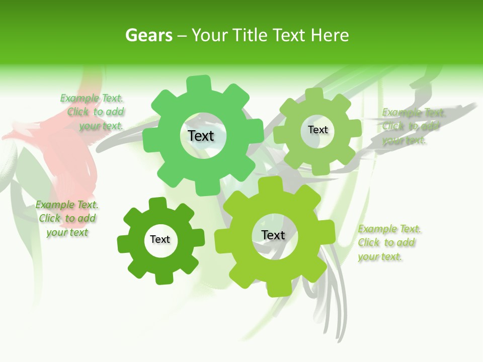 Watercolor Painting Of A Hummingbird And A Flower PowerPoint Template