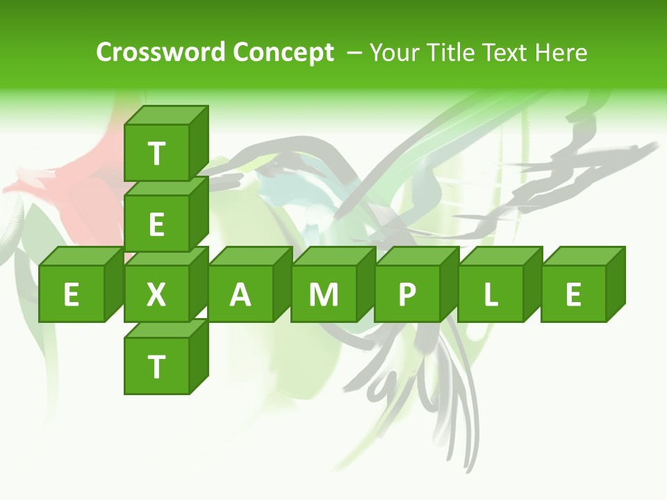 Watercolor Painting Of A Hummingbird And A Flower PowerPoint Template