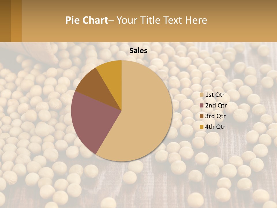 Scattered Peas PowerPoint Template