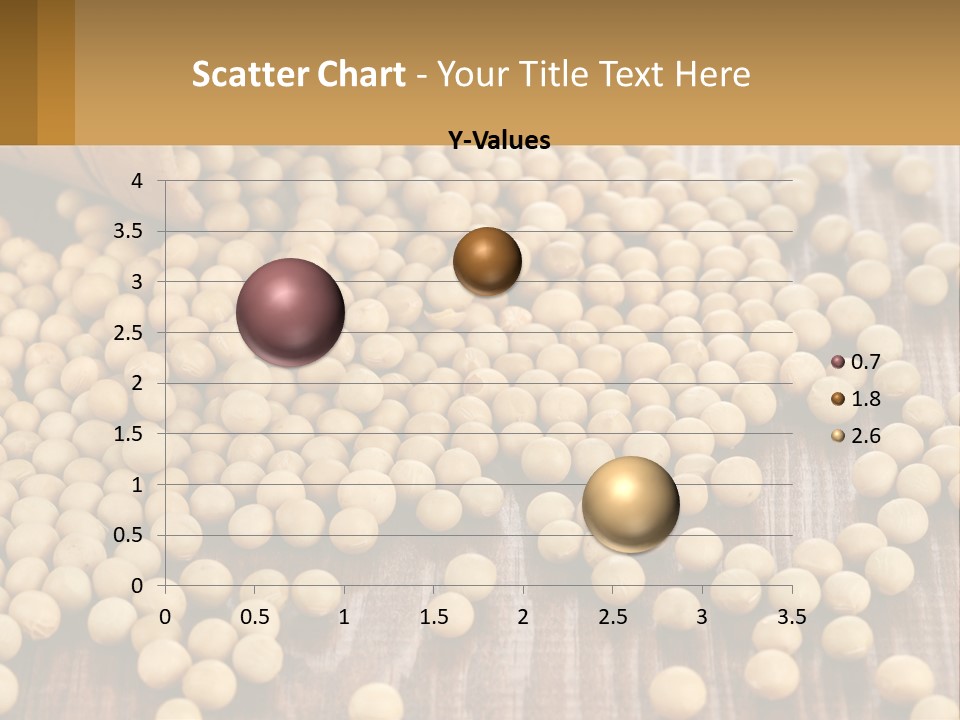 Scattered Peas PowerPoint Template
