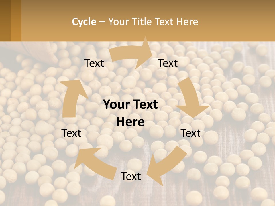 Scattered Peas PowerPoint Template
