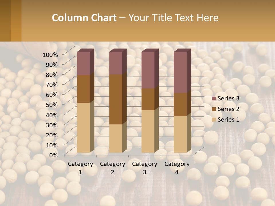 Scattered Peas PowerPoint Template