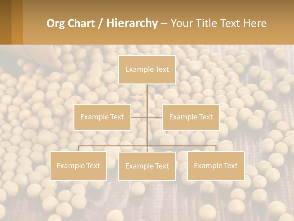 Scattered Peas PowerPoint Template