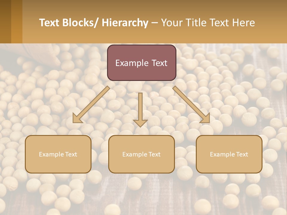 Scattered Peas PowerPoint Template