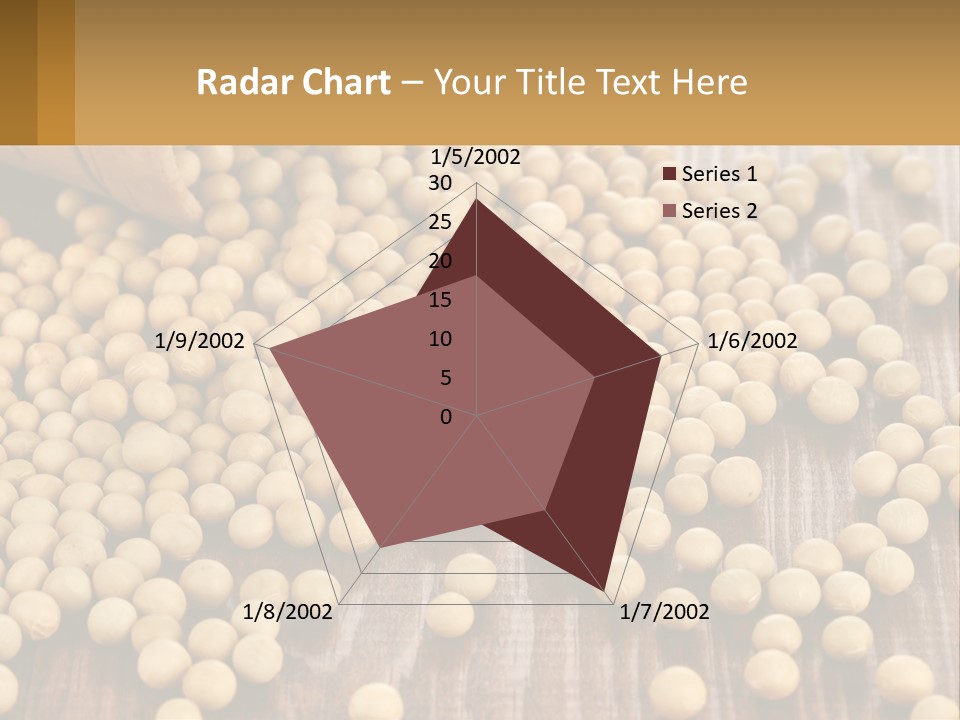 Scattered Peas PowerPoint Template