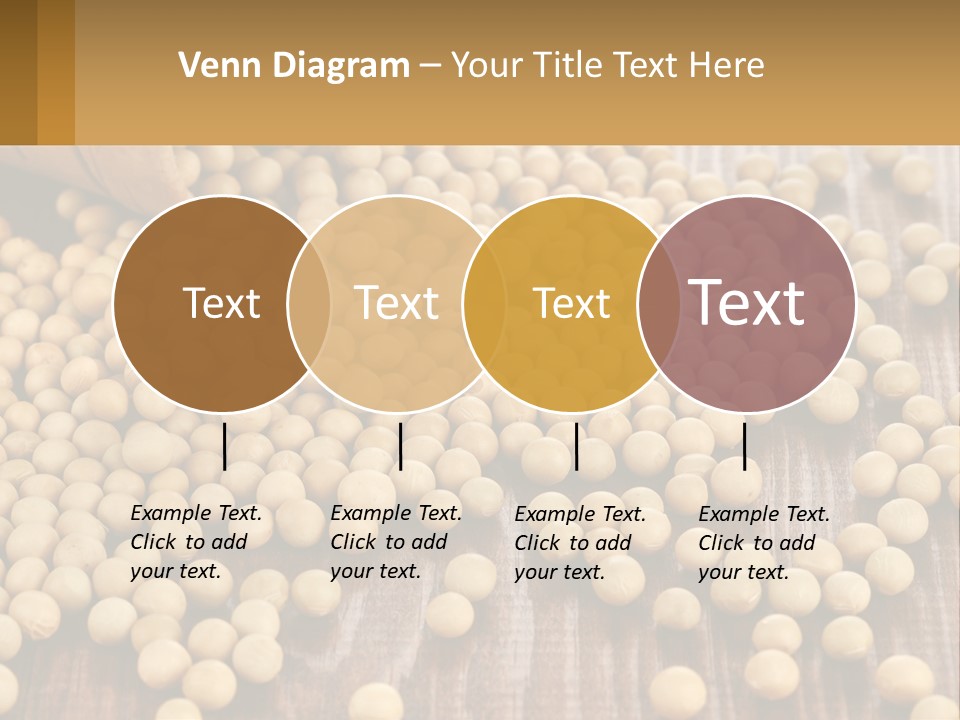 Scattered Peas PowerPoint Template