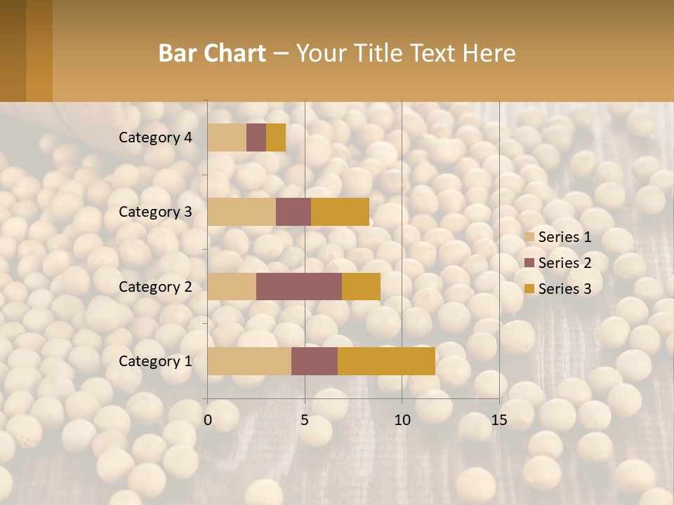 Scattered Peas PowerPoint Template