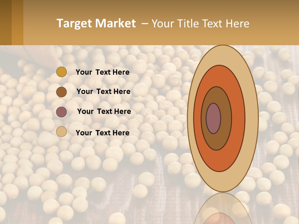 Scattered Peas PowerPoint Template