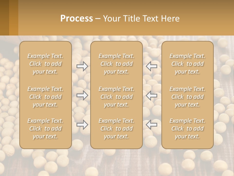 Scattered Peas PowerPoint Template