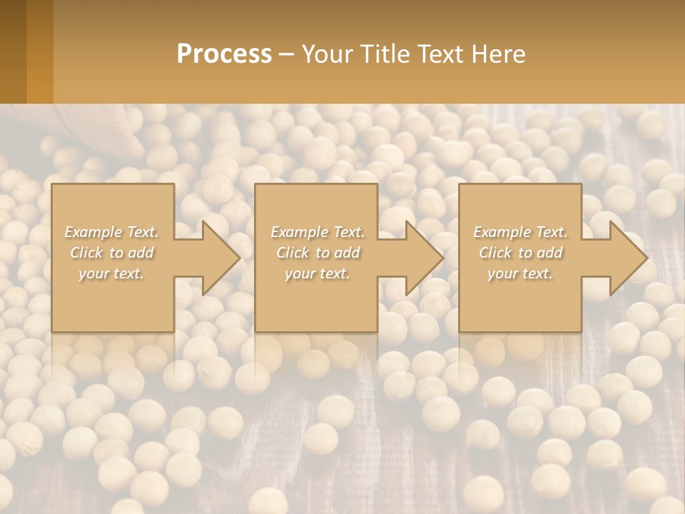 Scattered Peas PowerPoint Template