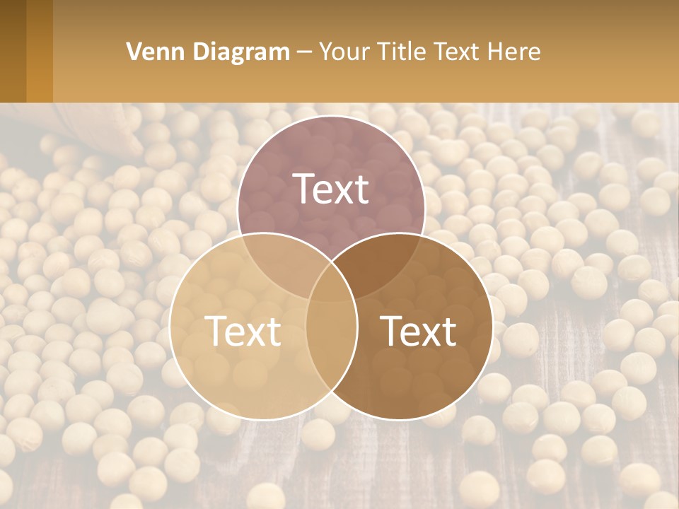 Scattered Peas PowerPoint Template