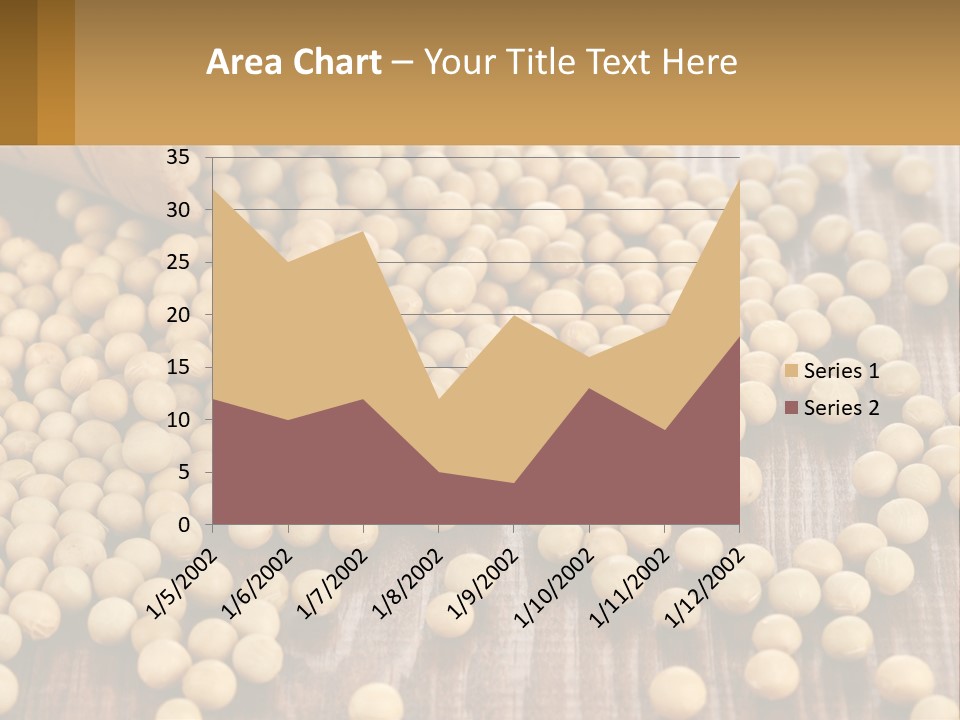 Scattered Peas PowerPoint Template