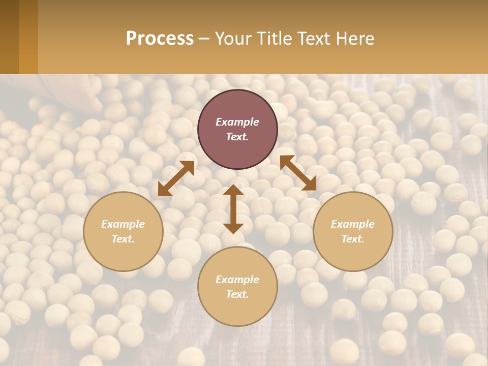 Scattered Peas PowerPoint Template