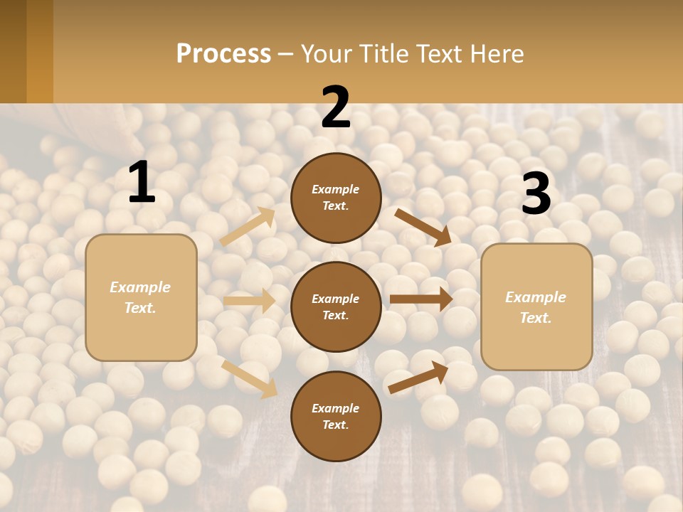 Scattered Peas PowerPoint Template