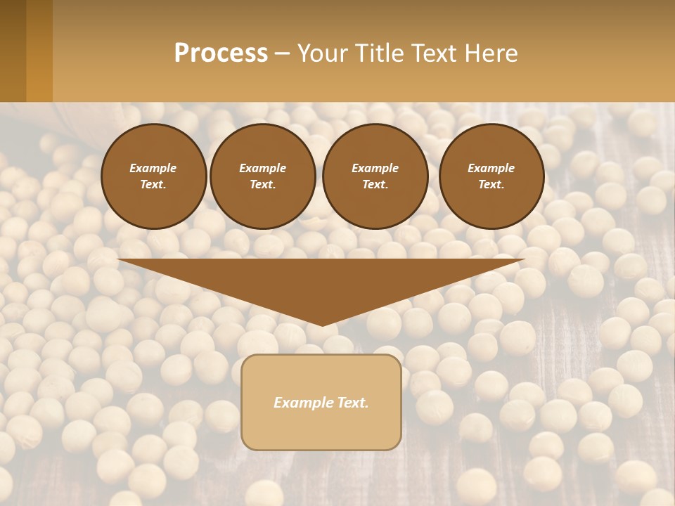 Scattered Peas PowerPoint Template