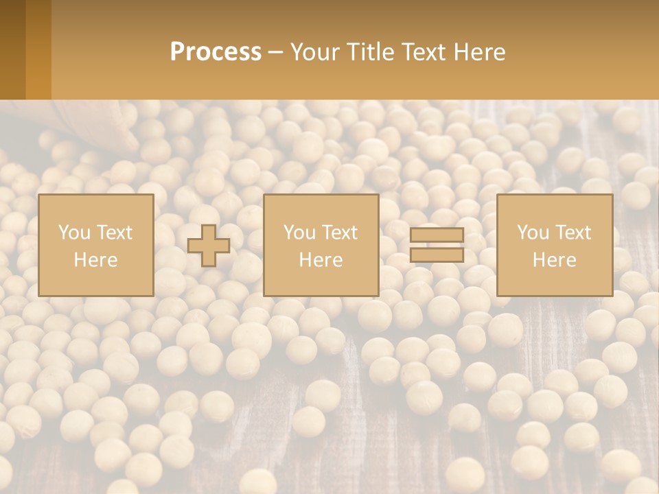 Scattered Peas PowerPoint Template