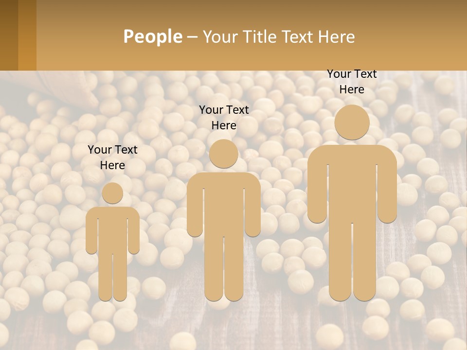 Scattered Peas PowerPoint Template