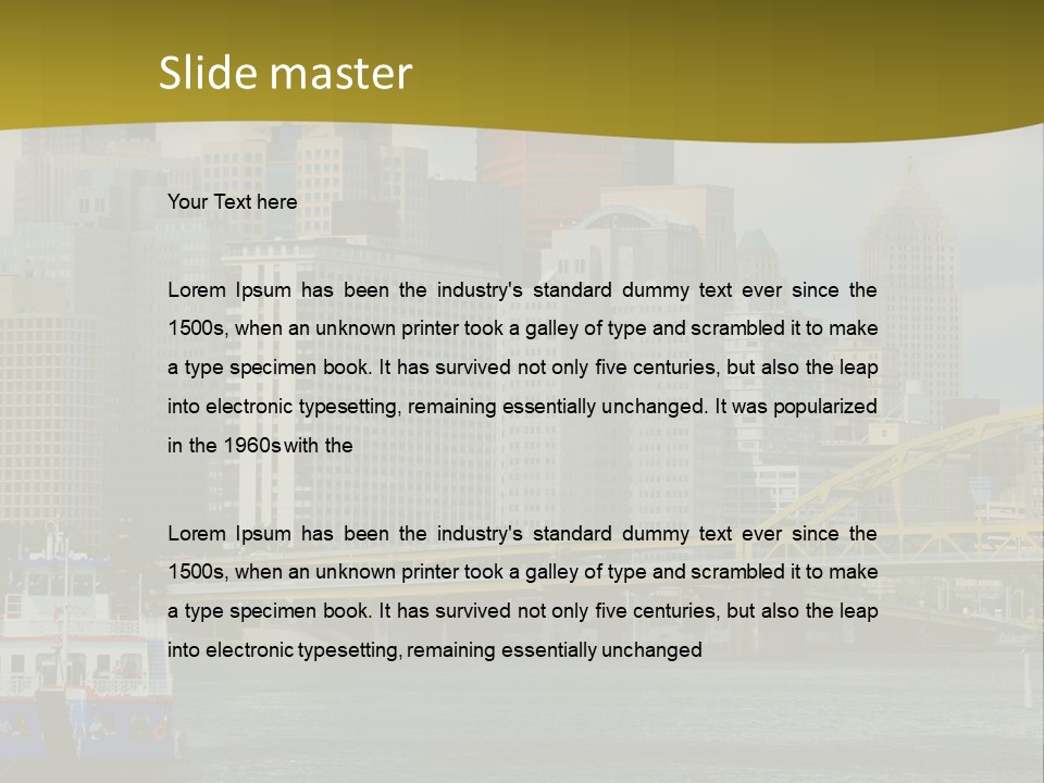 Big City PowerPoint Template