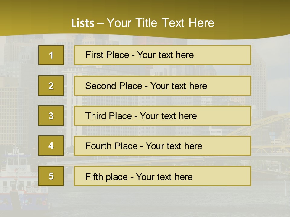 Big City PowerPoint Template