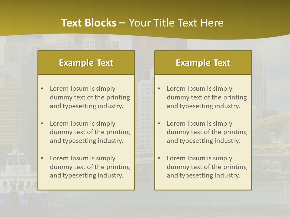 Big City PowerPoint Template