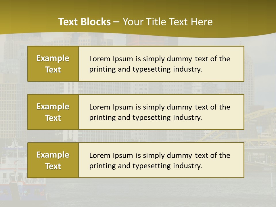 Big City PowerPoint Template