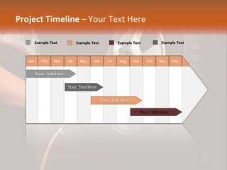 Dismantle The Wheel From The Car PowerPoint Template