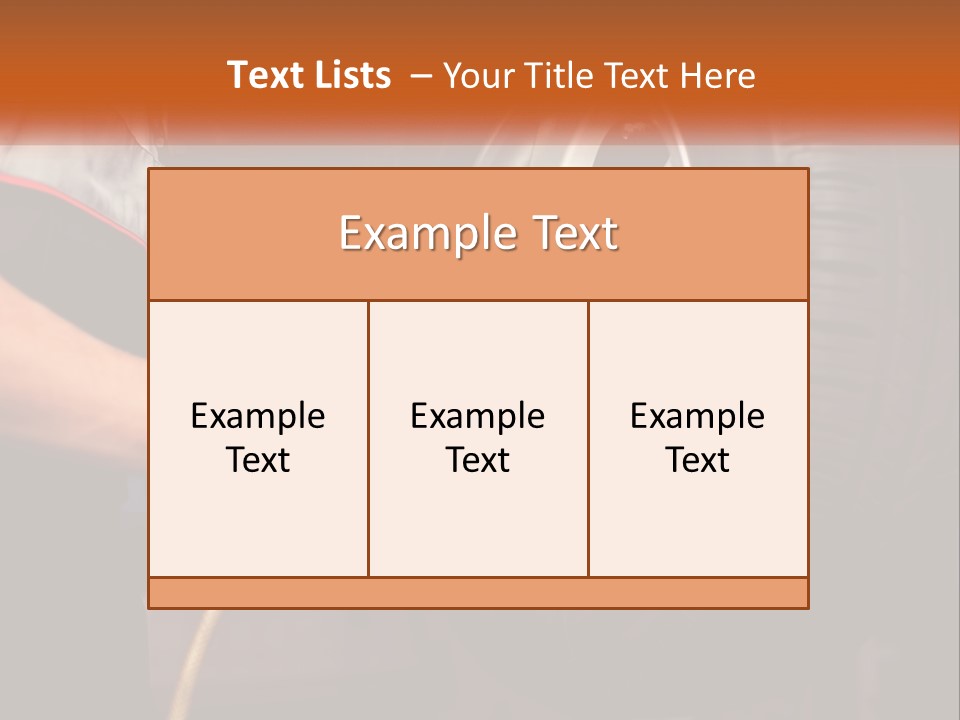 Dismantle The Wheel From The Car PowerPoint Template
