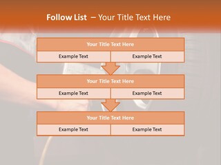 Dismantle The Wheel From The Car PowerPoint Template
