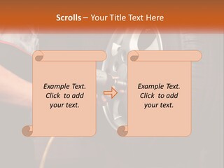 Dismantle The Wheel From The Car PowerPoint Template