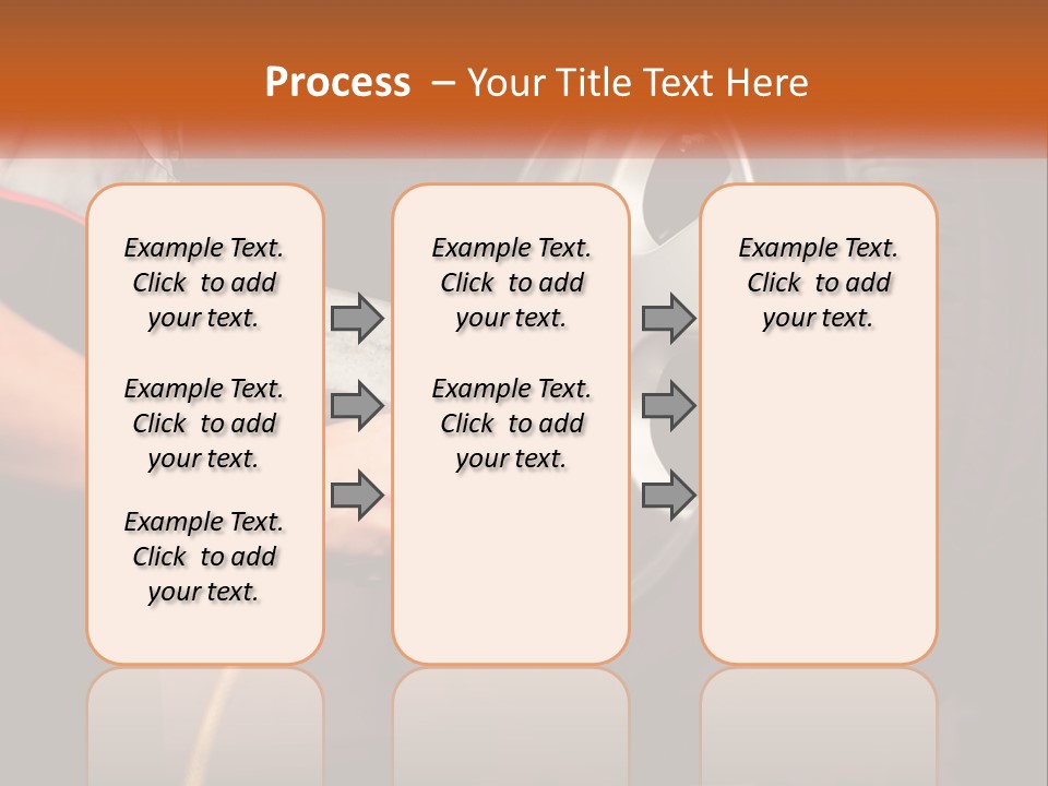 Dismantle The Wheel From The Car PowerPoint Template